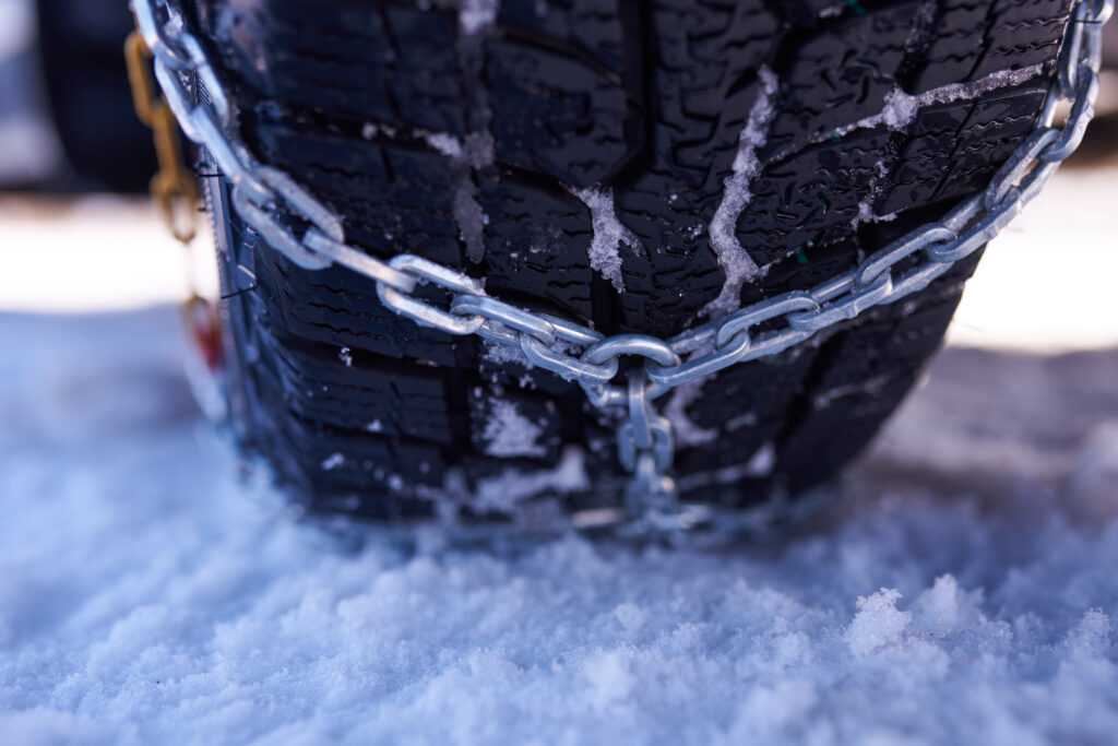 Snökedjor på däck